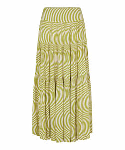Sable Tiered Maxi Skirt | Masai Copenhagen
