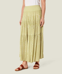 Sable Tiered Maxi Skirt | Masai Copenhagen