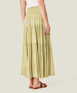 Sable Tiered Maxi Skirt | Masai Copenhagen