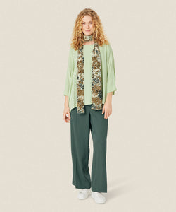 Pippie Wide-Leg Pants | Balsam Green | Masai Copenhagen