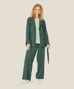 Pippie Wide-Leg Pants | Balsam Green | Masai Copenhagen