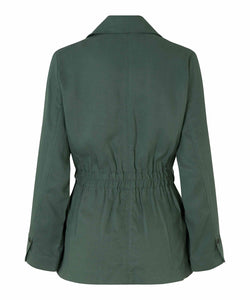 Julietna Long Sleeve Tie-Front Jacket | Balsam Green | Masai Copenhagen